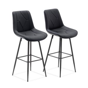 Set of two Homall 30” PU Leather-based Counter Top Stools