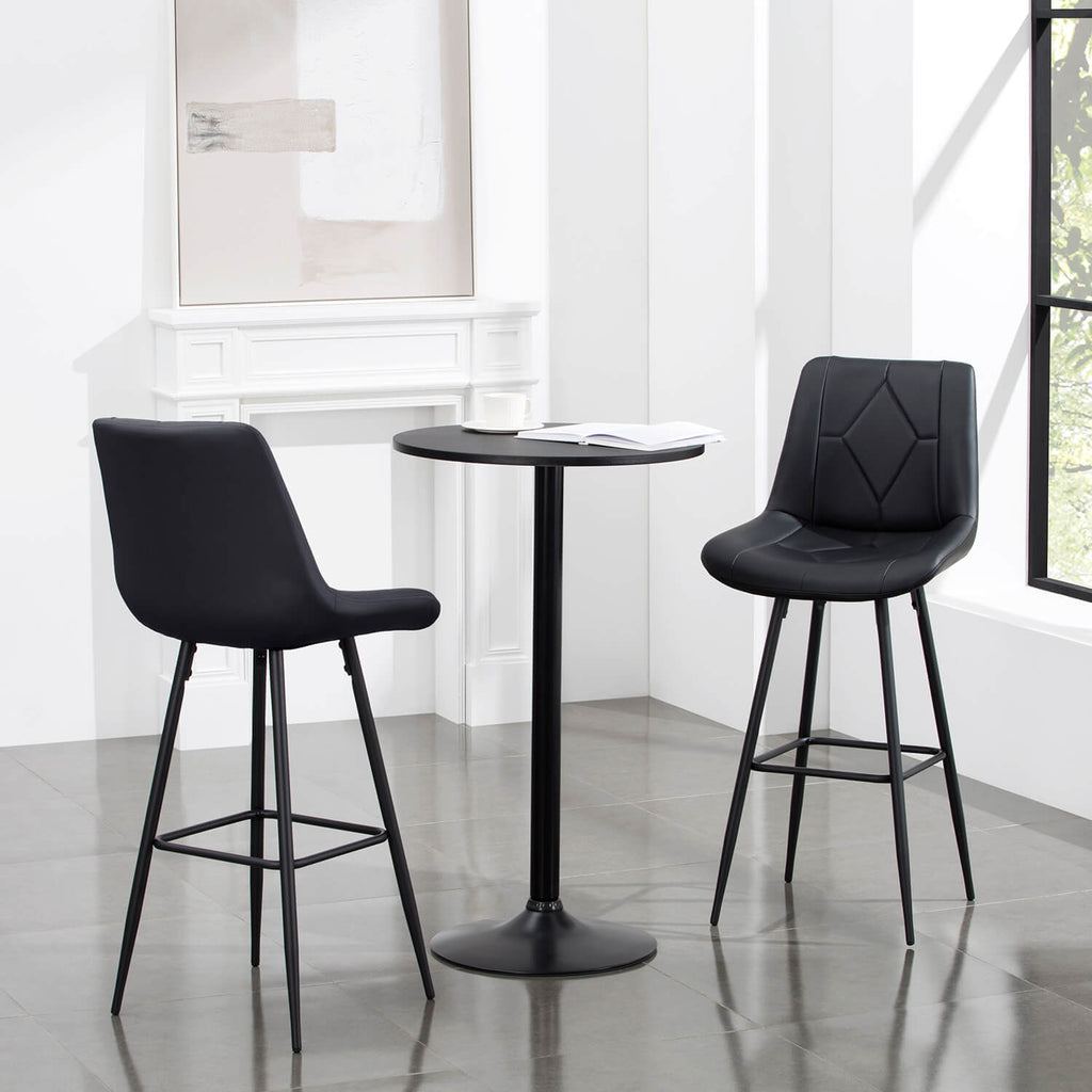 Set of two Homall 30'' PU Leather-based Counter Top Stools