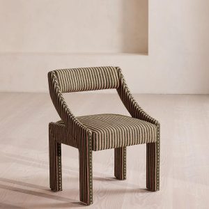 Wimpole Stripe Laurie Eating Chair